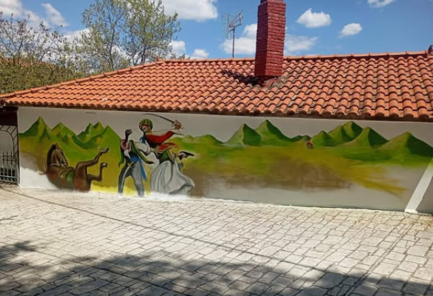 Ο Νικηταράς κοσμεί τα Άνω Δολιανά
