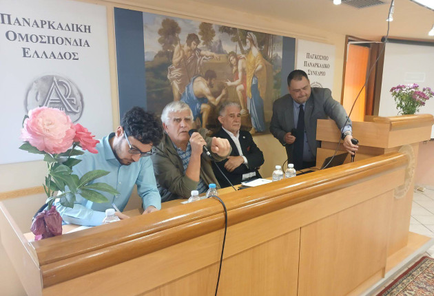 Ο Παναγιώτης Μπένος ανανέωσε τη θητεία του στην προεδρία της Παναρκαδικής Ομοσπονδίας