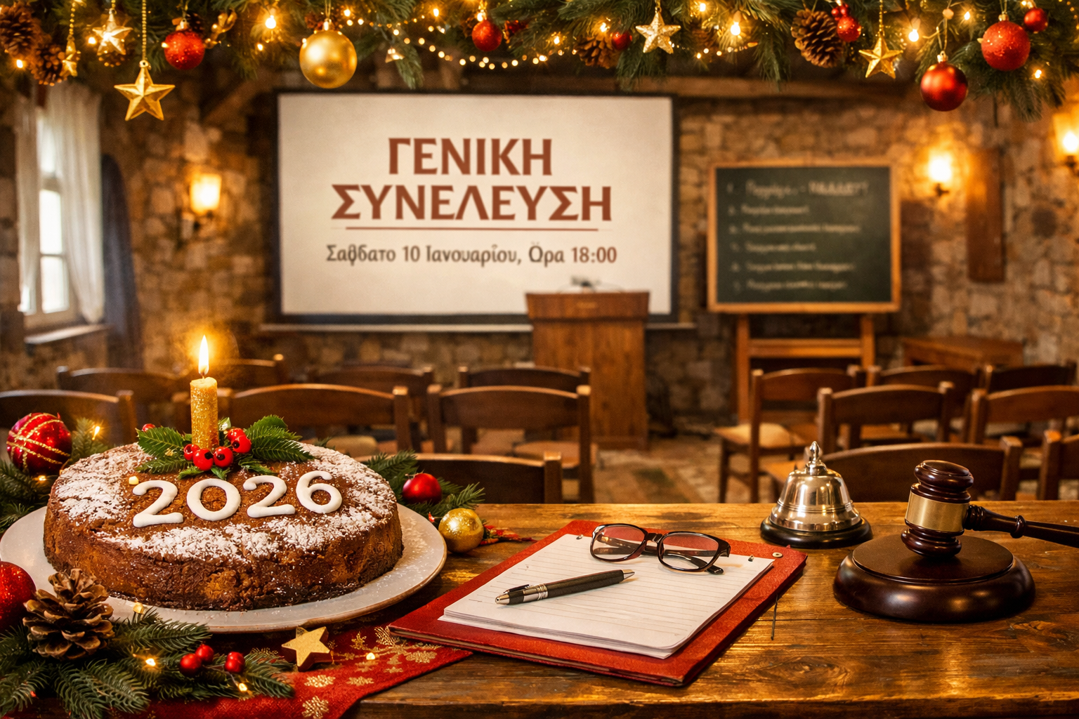 Κοπή πίτας και γενική συνέλευση για τον Σύλλογο Αραχαμητιωτών