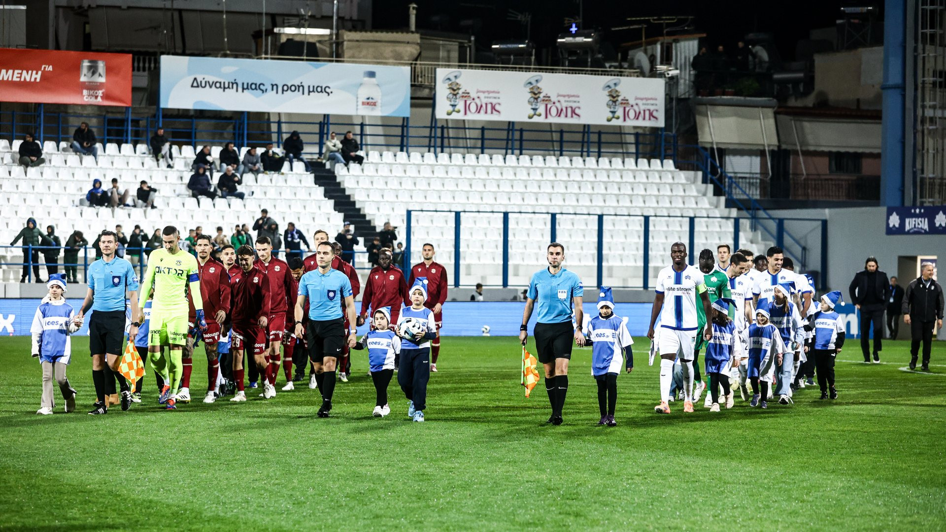 H ισοπαλία με την Κηφισιά σε "ακτίνες"