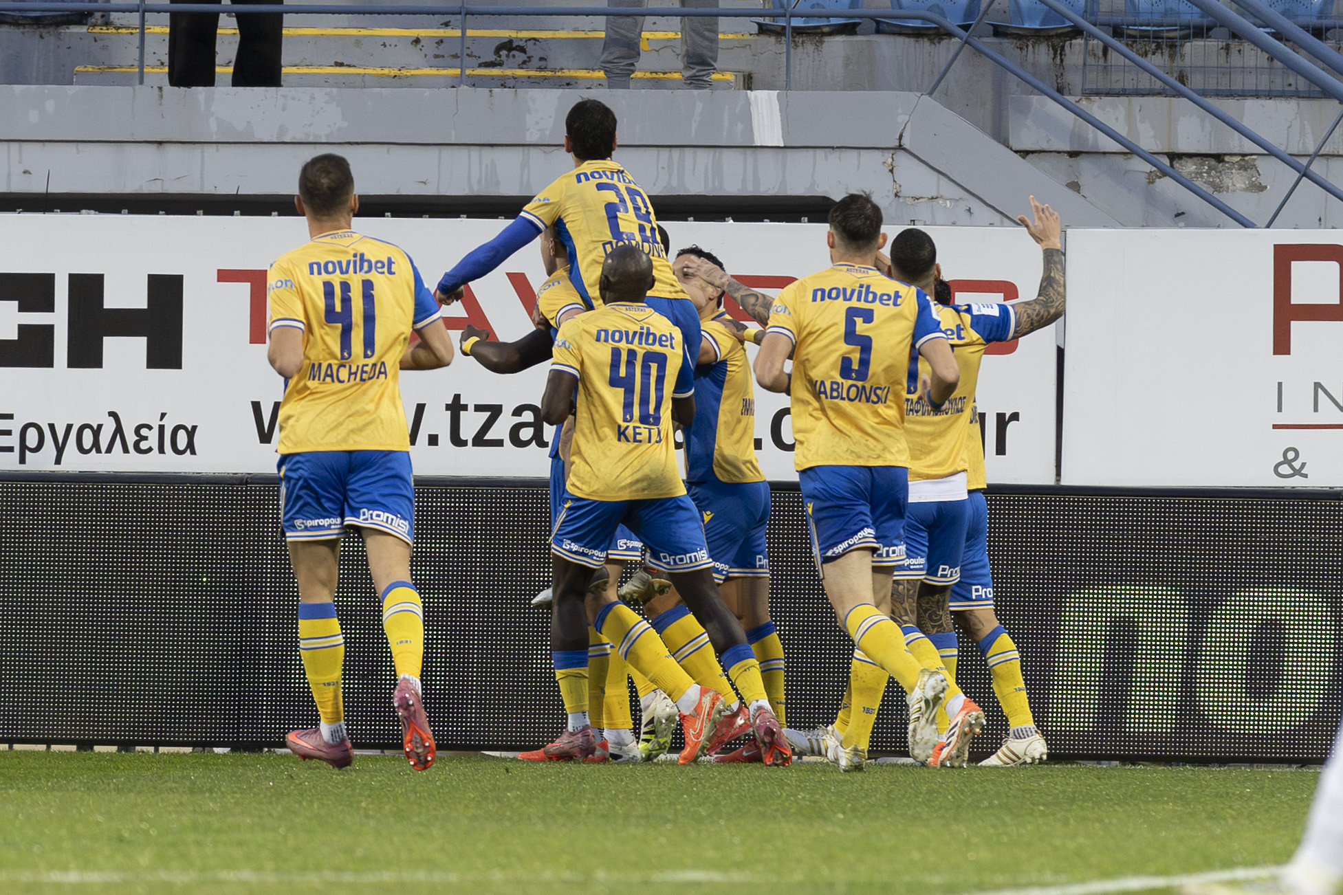 Το πρόγραμμα του ASTERAS AKTOR στο δεύτερο μισό της κανονικής διάρκειας της Stoiximan Superleague