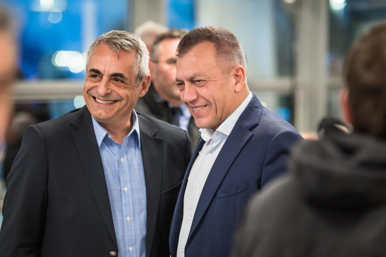 Στην εκδήλωση απολογισμού του ΕΚΟ Ράλλυ Ακρόπολης ο Κώστας Τζιούμης