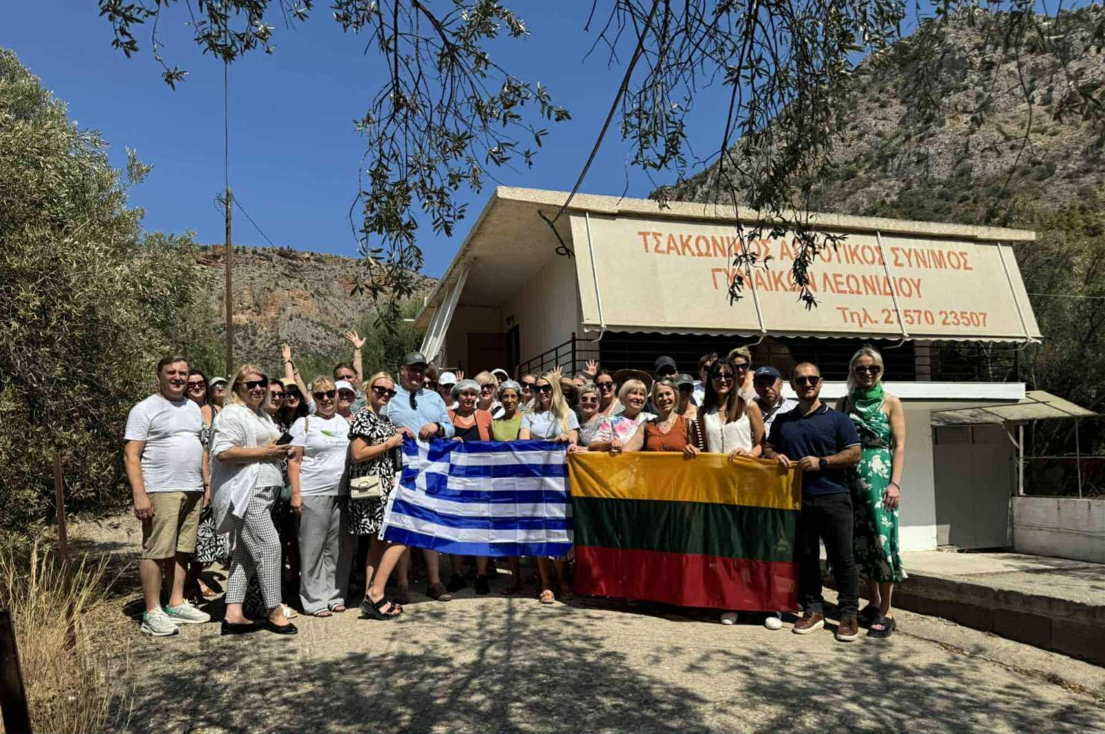 Επίσκεψη Λιθουανών στελεχών LEADER στο Λεωνίδιο – Ανταλλαγή εμπειριών και γεύσεων