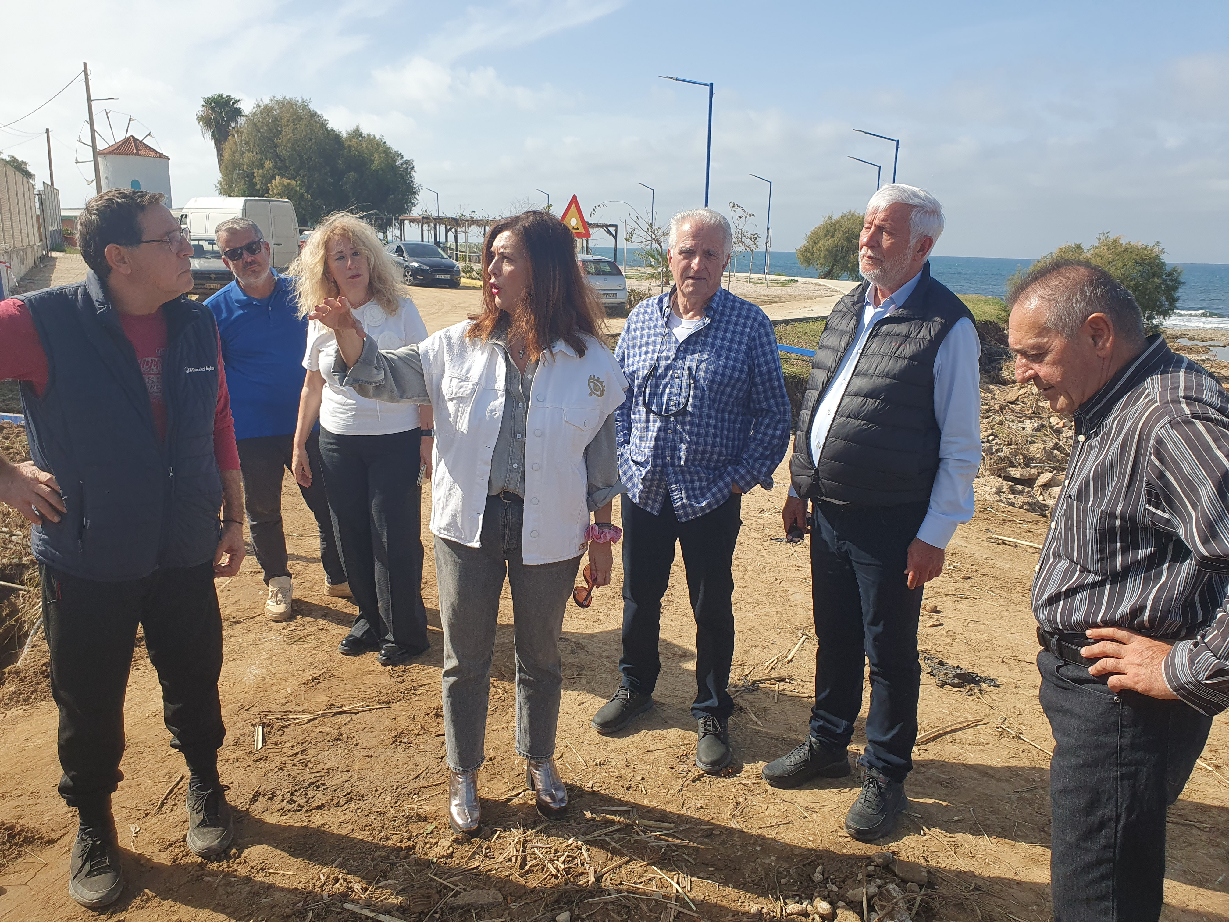 Αυτοψία του Πέτρου Τατούλη σε περιοχές του δήμου Τριφυλίας (pics)