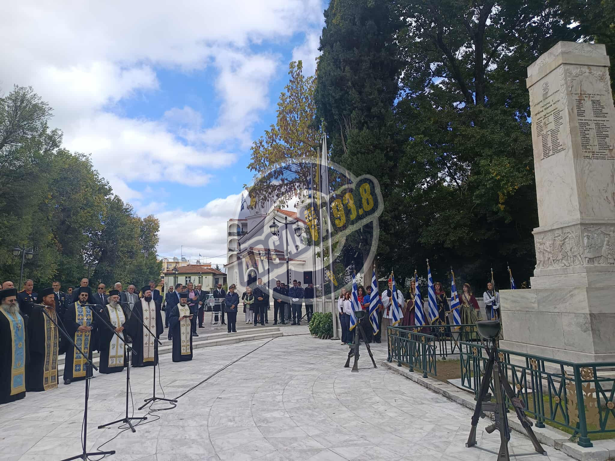 Τρίπολη: Επιμνημόσυνη δέηση και κατάθεση στεφάνων στο Μνημείο Αρχιερέων και Προκρίτων