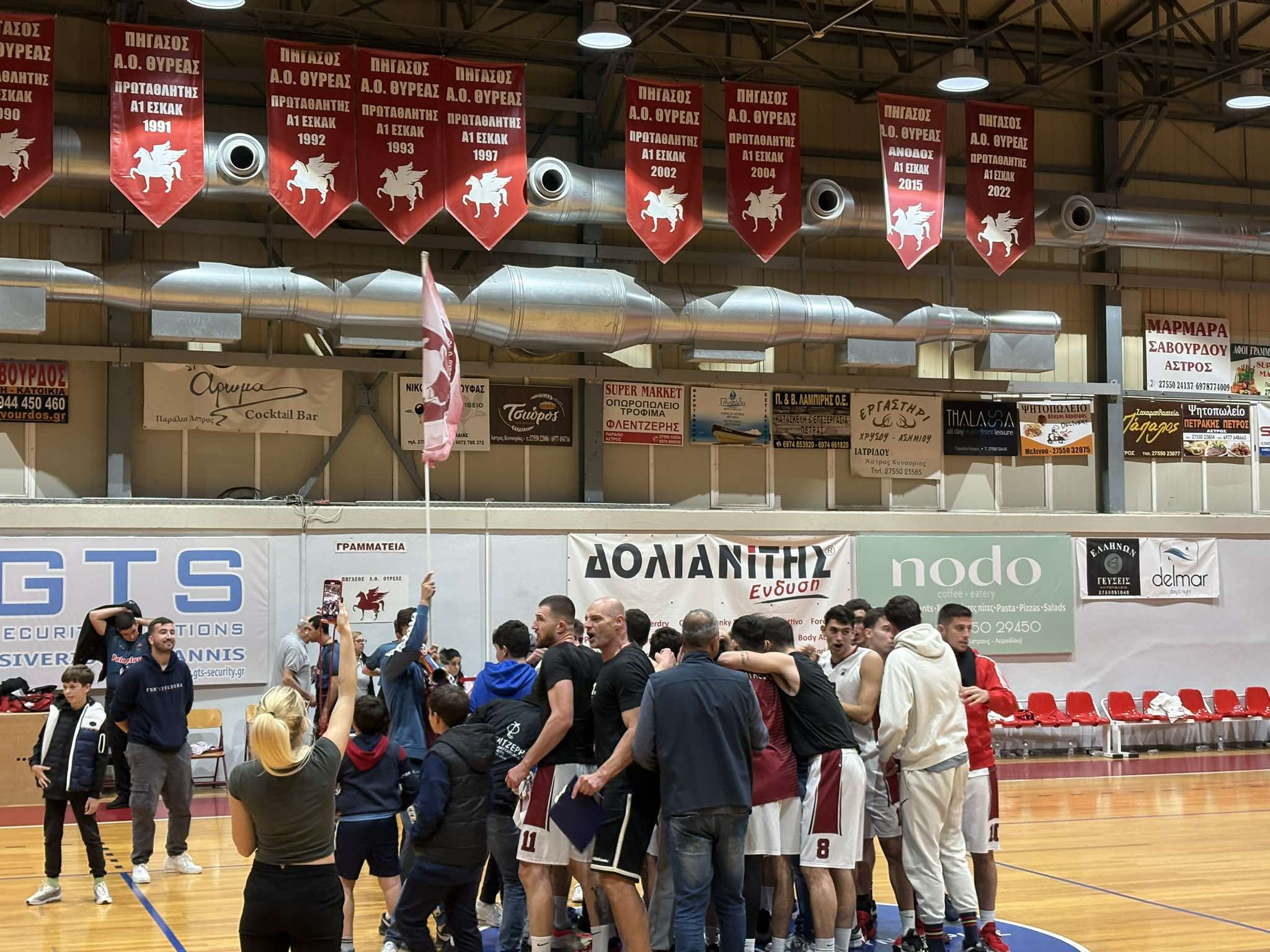 Σπουδαία νίκη για τον Πήγασο - Εσπασε το αήττητο των Γαργαλιάνων