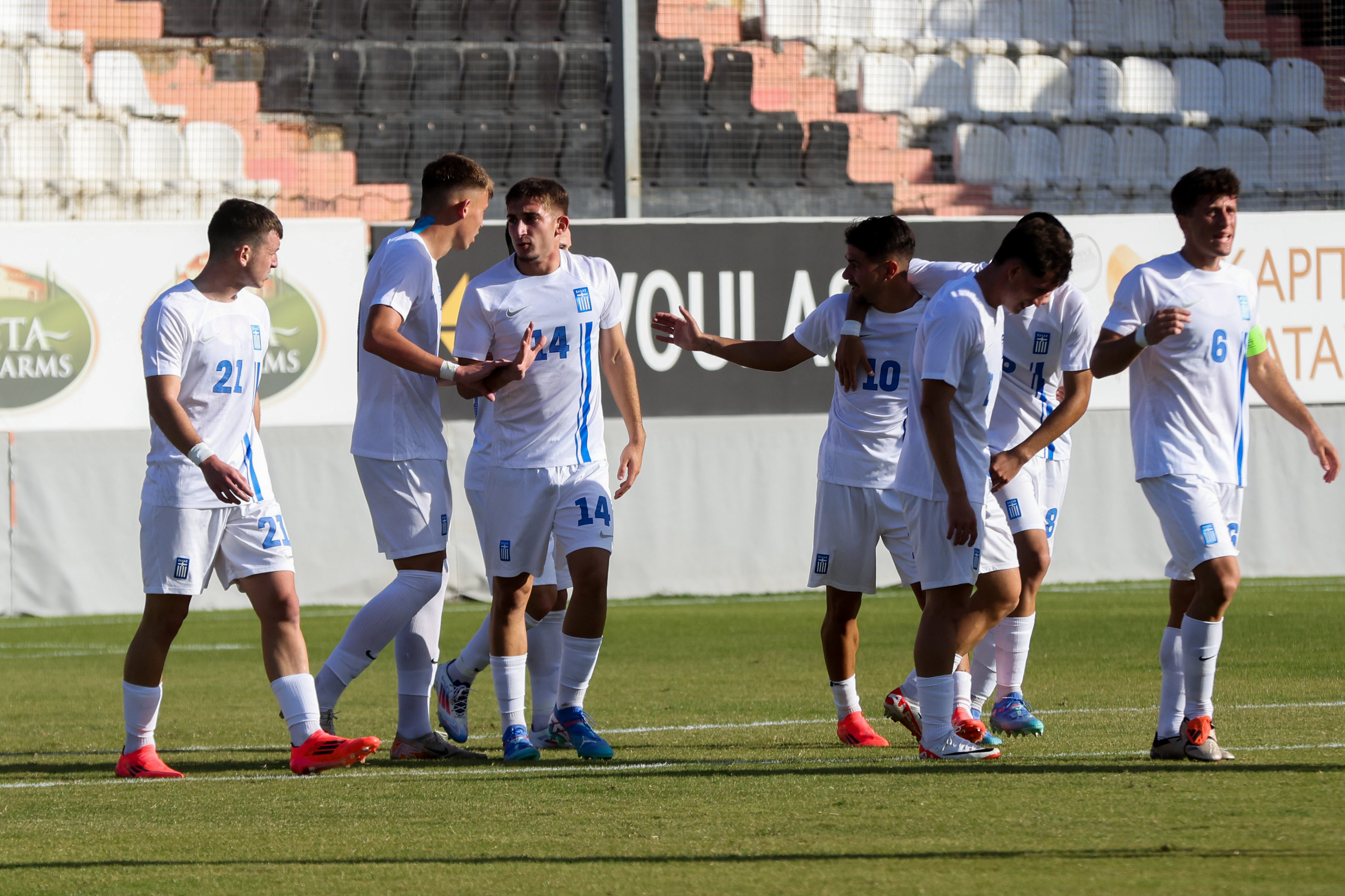 Η Εθνική Νέων διέλυσε με 8-0 το Λιχτενστάιν, στον πάγκο ο Κακαδιάρης