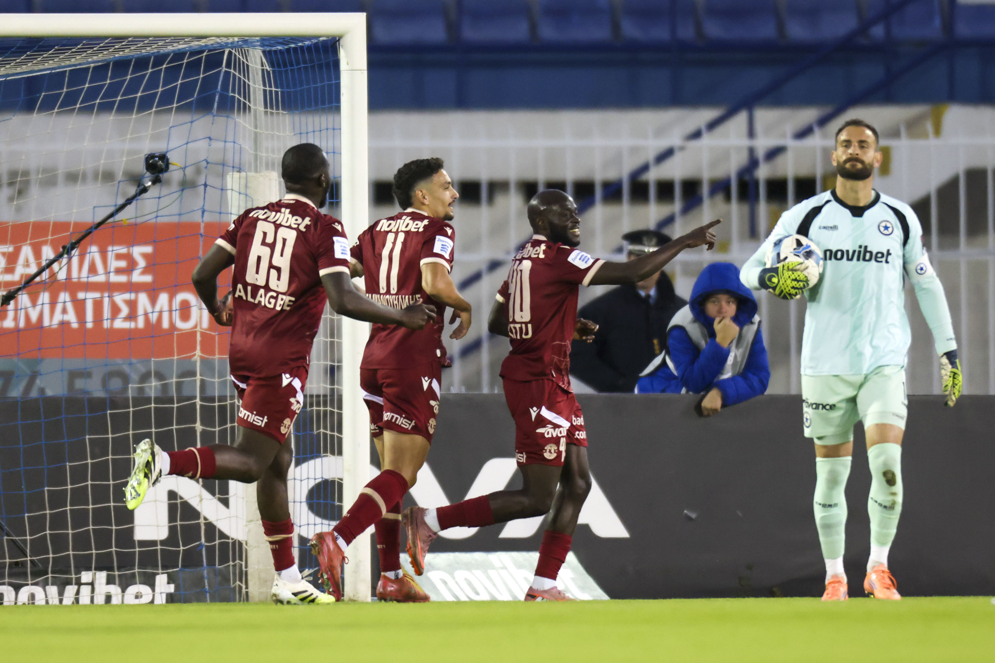 Η αποστολή του ASTERAS AKTOR για το ματς με την Ηλιούπολη