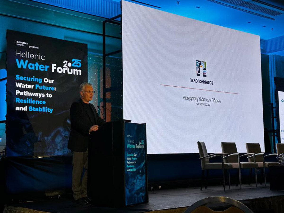 Πτωχός: "Δίκαιη και ενιαία διαχείριση νερού, με έργα που αφήνουν πραγματικό αποτύπωμα"